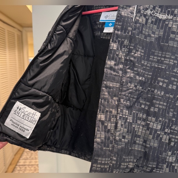 Columbia Toddler Winter Coat 3T Black Hooded Puffer Jacket Insulated - Picture 8 of 12